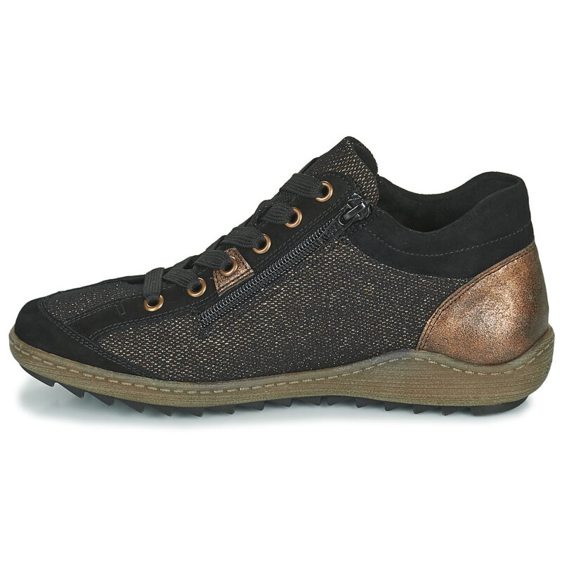 Remonte R1481-03 Nero Sneakers alte Donna - 4