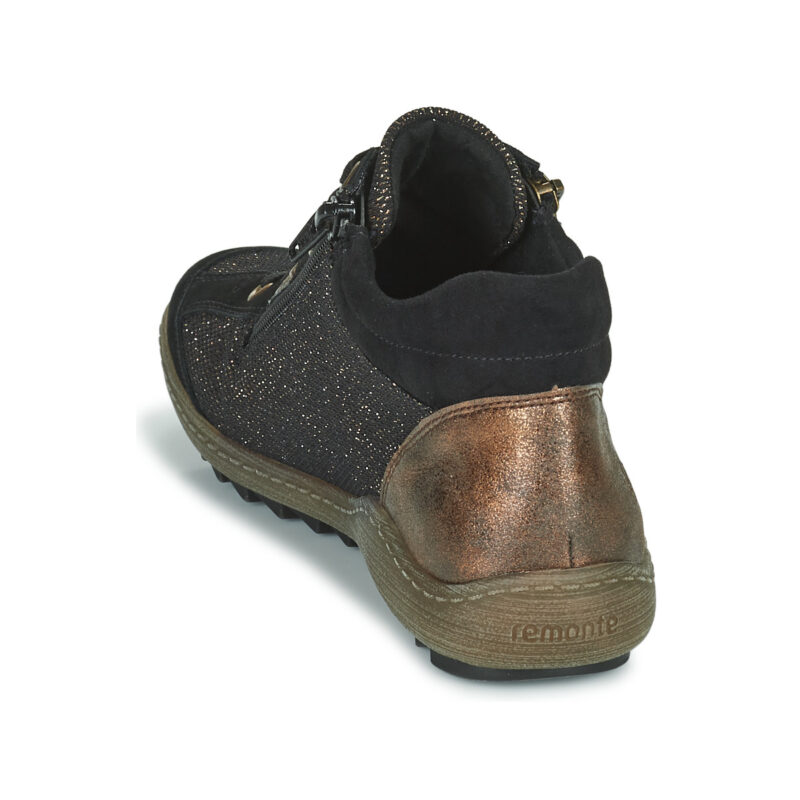 Remonte R1481-03 Nero Sneakers alte Donna - 5