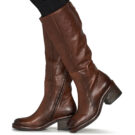 Airstep / A.S.98 VISION HIGH Marrone Stivali con tacco Donna - 8