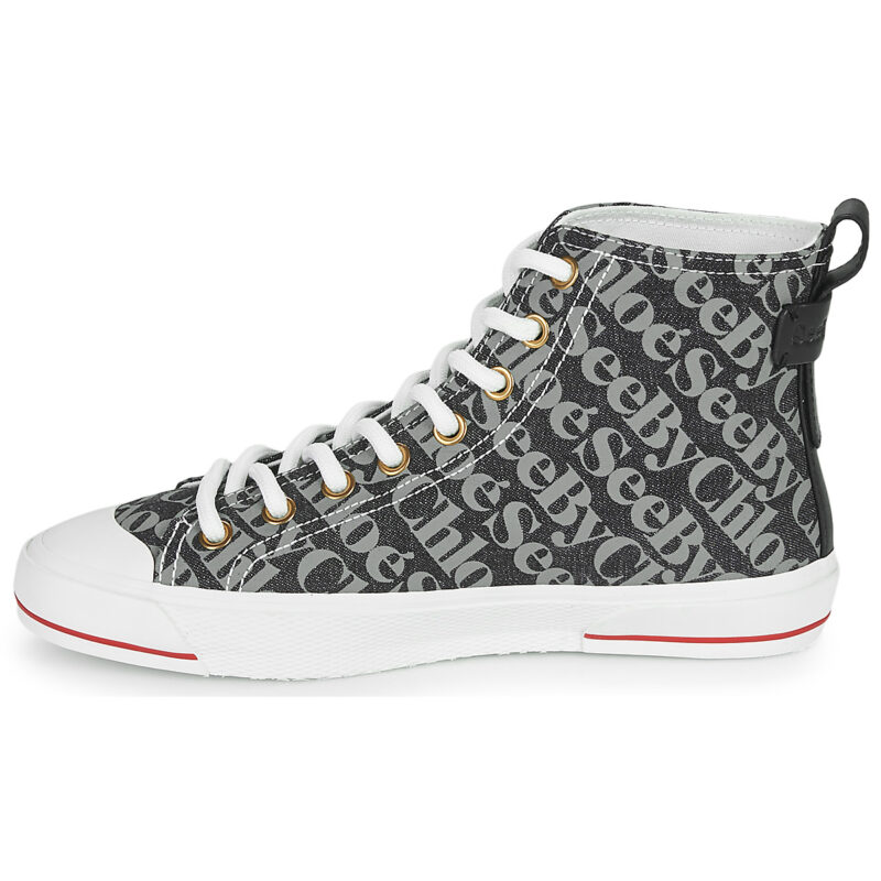 See by Chloé  ARYANA  Grigio -  Sneakers alte Donna - 4