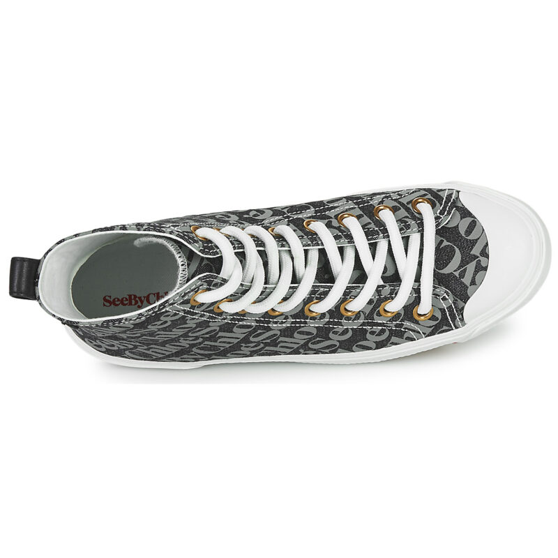 See by Chloé  ARYANA  Grigio -  Sneakers alte Donna - 6