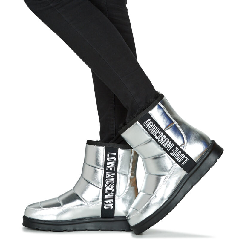 Love Moschino JA24103H1F Argento Scarpe da neve Donna - 8