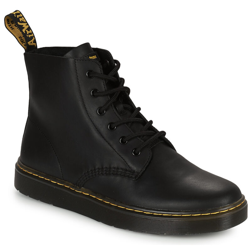 Dr. Martens THURSTON CHUKKA BLACK LUSSO Black Men's Ankle Boots - 1