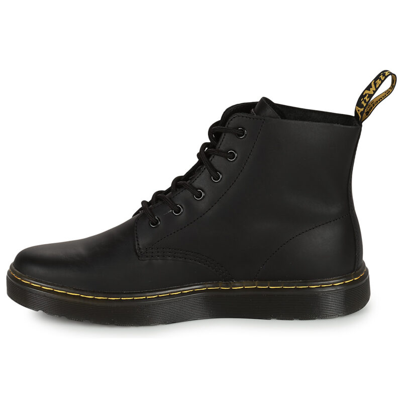 Dr. Martens THURSTON CHUKKA BLACK LUSSO Black Men's Ankle Boots - 4