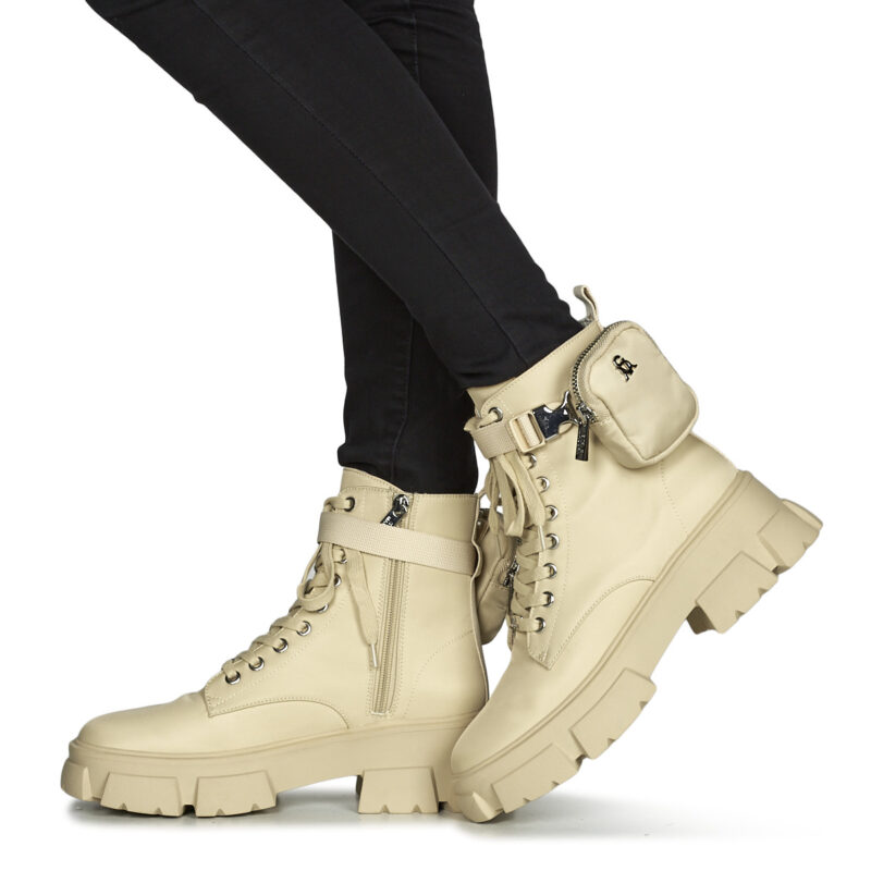 Steve Madden  TANKER-P  Beige -  Stivaletti Donna - 8