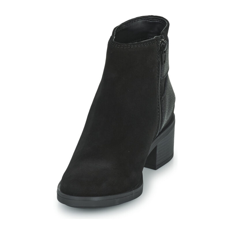Clarks Memi Buckle Noir Bottines Femme - 3