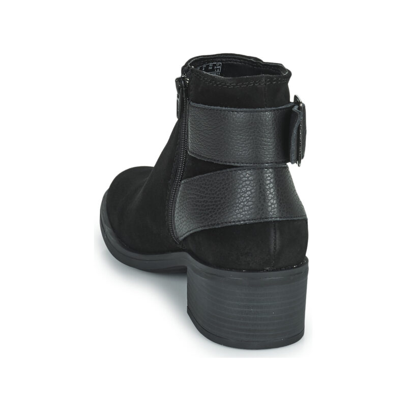 Clarks Memi Buckle Noir Bottines Femme - 5