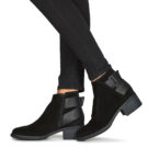 Clarks Memi Buckle Noir Bottines Femme - 8