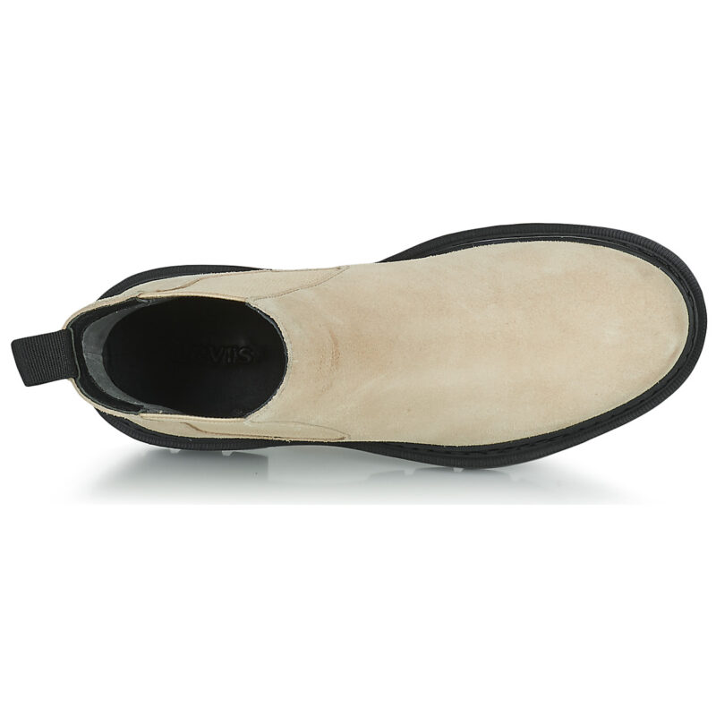 Levis  TROOPER CHELSEA  Beige -  Stivaletti Donna - 6