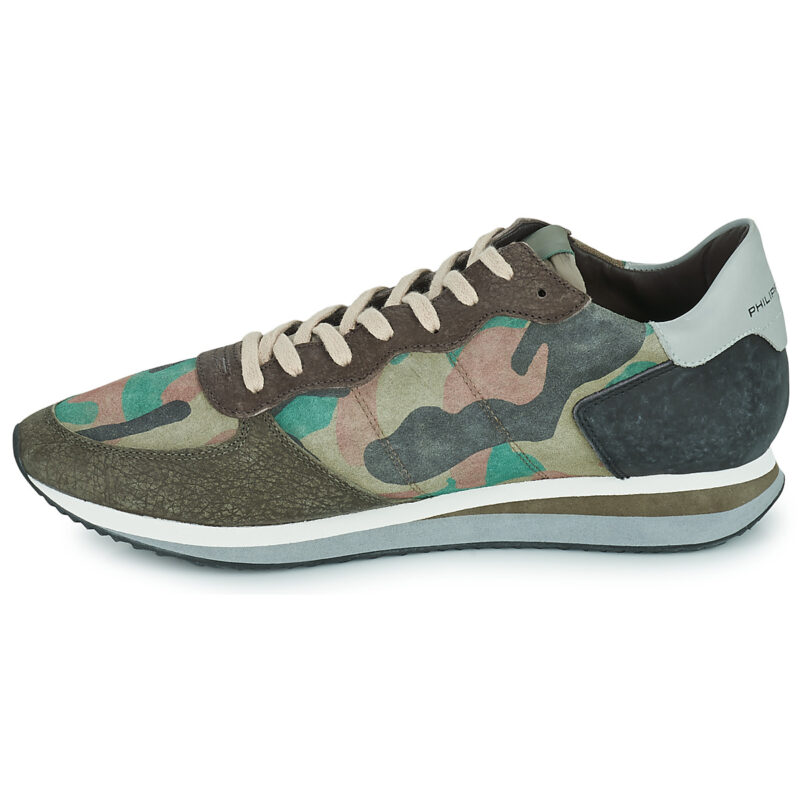 Philippe Model TROPEZ X LOW MAN Mehrfarbige Sneakers Herren - 4