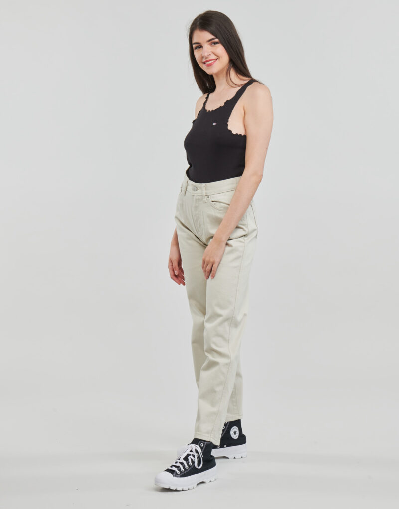 Tommy Jeans TJW BETSY MID RISE LOOSE Beige Bootcut Jeans Women - 3