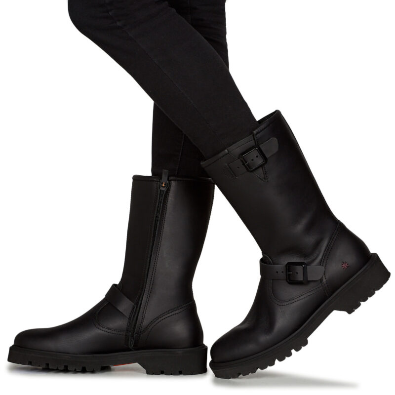 Art GRAZ Black Ankle Boots Women - 8