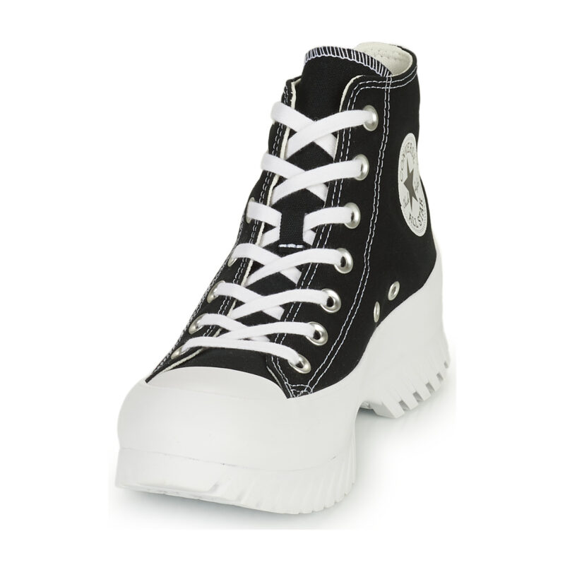 Converse  Chuck Taylor All Star Lugged 2.0 Foundational Canvas  Nero -  Sneakers alte Donna - 3