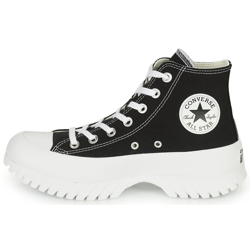 Converse  Chuck Taylor All Star Lugged 2.0 Foundational Canvas  Nero -  Sneakers alte Donna - 4