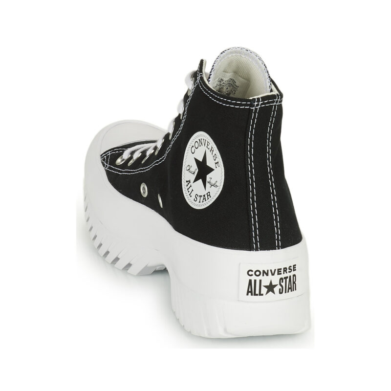 Converse  Chuck Taylor All Star Lugged 2.0 Foundational Canvas  Nero -  Sneakers alte Donna - 5