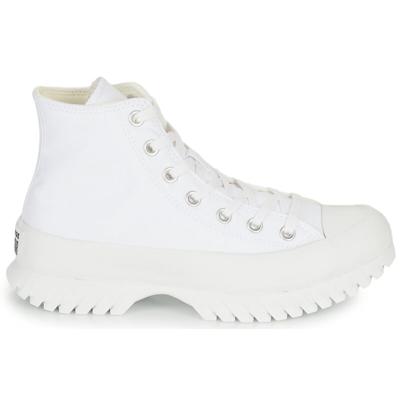 Converse Chuck Taylor All Star Lugged 2.0 Foundational Canvas Bianco Sneakers alte Donna - 2