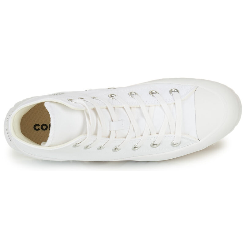 Converse Chuck Taylor All Star Lugged 2.0 Foundational Canvas Bianco Sneakers alte Donna - 6