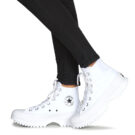 Converse Chuck Taylor All Star Lugged 2.0 Foundational Canvas Bianco Sneakers alte Donna - 8