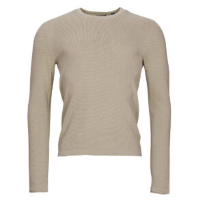 Maglione  Only & Sons   ONSPANTER LIFE 12 STRUC CREW KNIT  Beige -  Maglioni Uomo