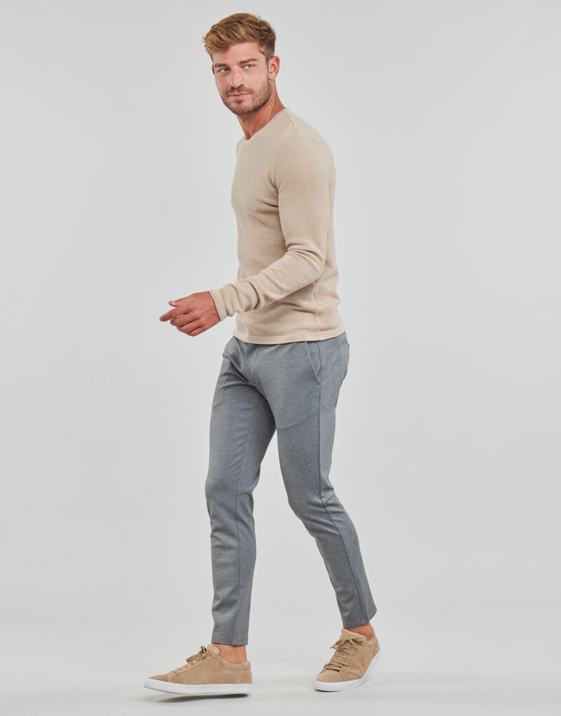 Maglione Only & Sons ONSPANTER LIFE 12 STRUC CREW KNIT Beige Maglioni Uomo - 3