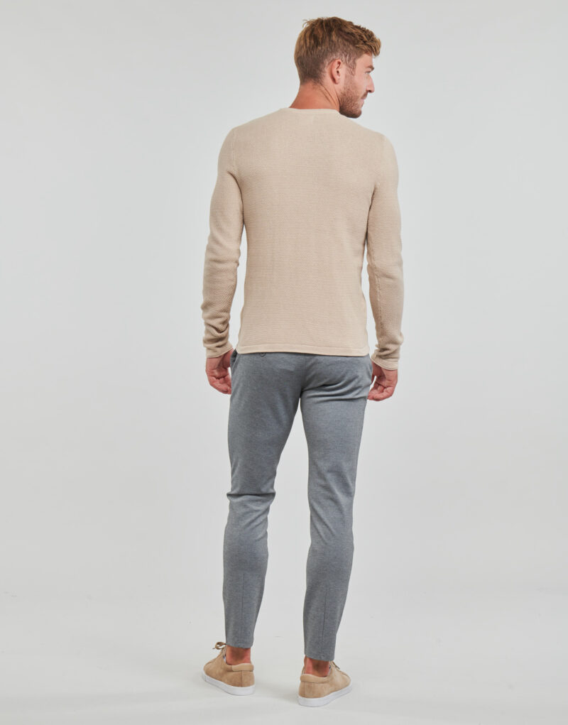 Maglione Only & Sons ONSPANTER LIFE 12 STRUC CREW KNIT Beige Maglioni Uomo - 4