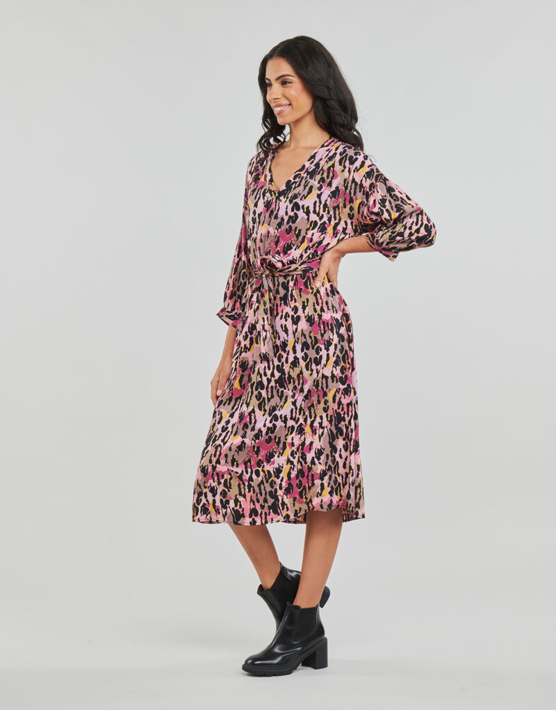 Abito   Vero Moda  VMJAWI  Multicolore -   Abiti Lunghi Donna - 3