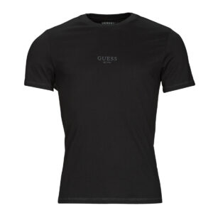 T-shirt  Guess  AIDY  Nero -  T-shirt maniche corte Uomo