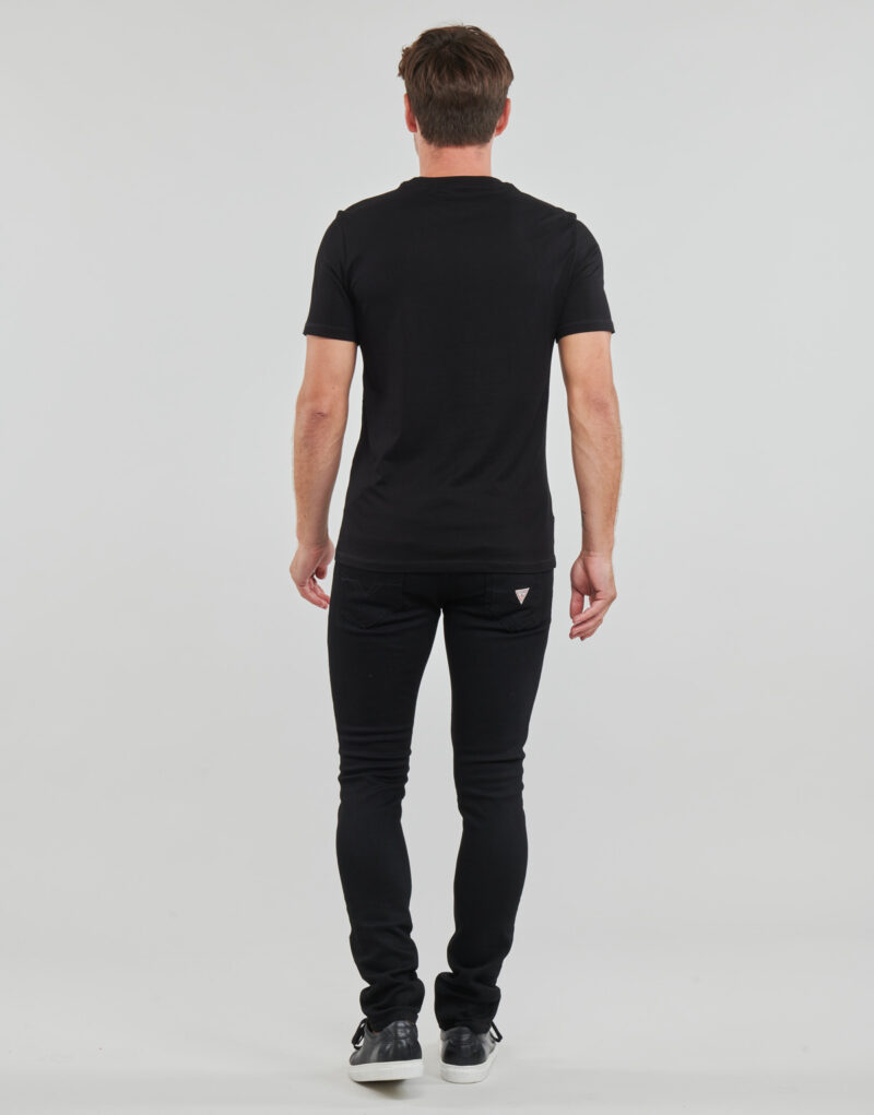 T-shirt  Guess  AIDY  Nero -  T-shirt maniche corte Uomo - 4