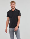 Polo  Guess  PAUL PIQUE TAPE  Nero -  Polo Uomo - 2