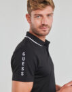 Polo  Guess  PAUL PIQUE TAPE  Nero -  Polo Uomo - 5