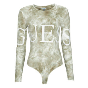 Body  Guess  LS GUESS LOGO  Kaki -  Body Donna