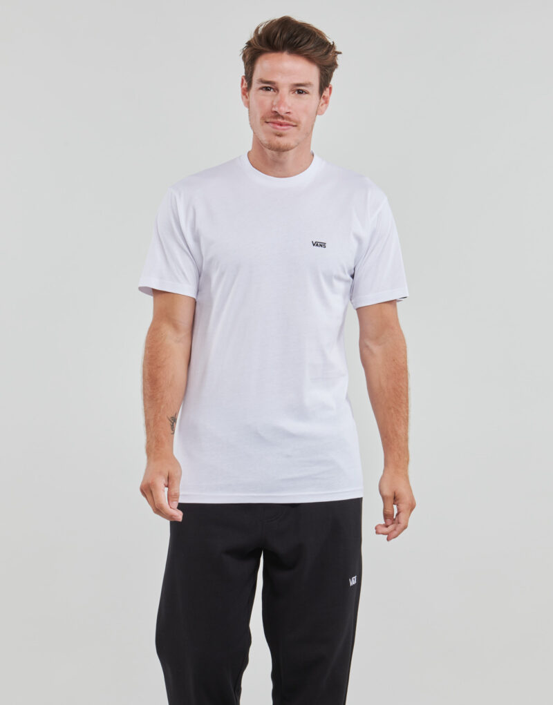 Vans T-Shirt LEFT CHEST LOGO TEE Wei&szlig; T-Shirt Kurzarm Herren - 2