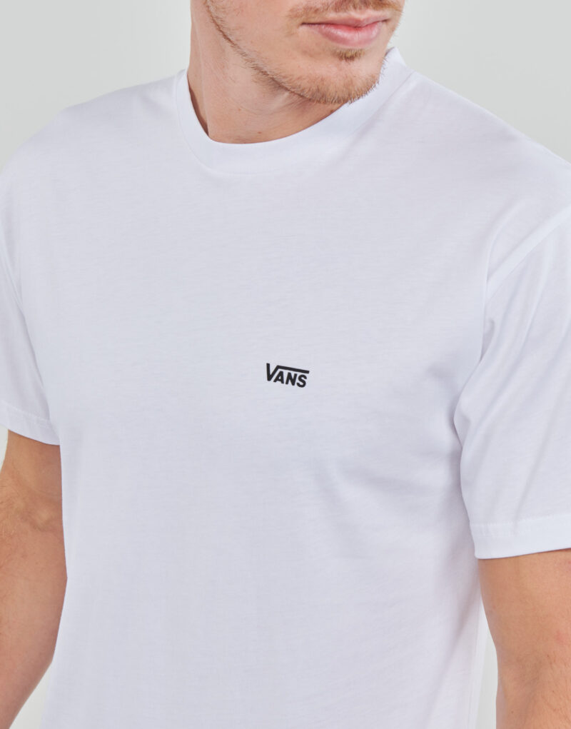 Vans T-Shirt LEFT CHEST LOGO TEE Wei&szlig; T-Shirt Kurzarm Herren - 5