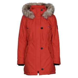Parka  Only  ONLIRIS FUR WINTER PARKA CC OTW  Rosso -   Parka Donna