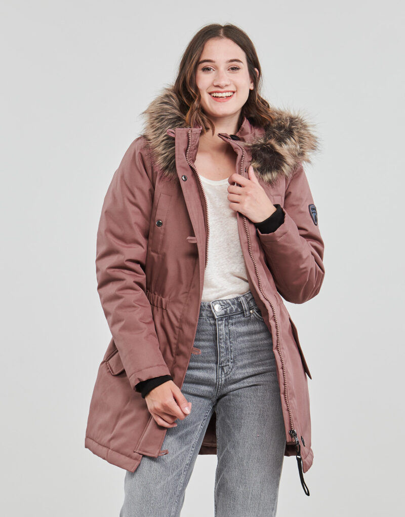 Parka Only ONLIRIS FUR WINTER PARKA CC OTW Rosa Parka Donna - 2