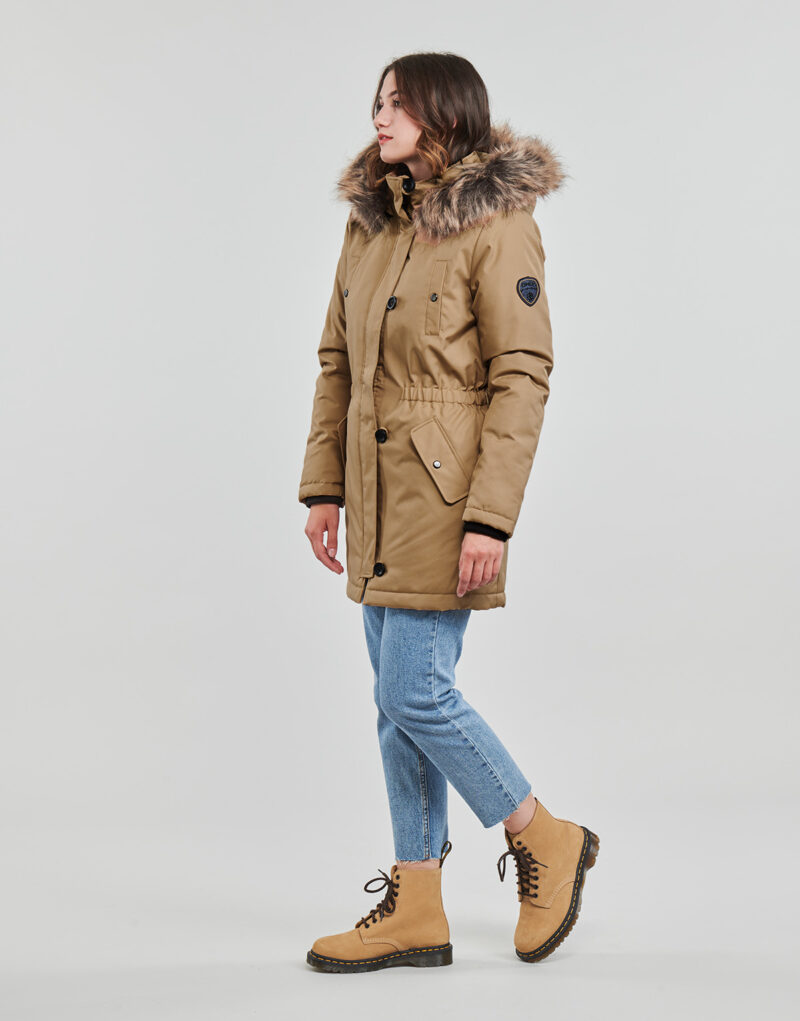 Parka Only ONLIRIS FUR WINTER PARKA CC OTW Marrone Parka Donna - 3
