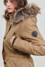 Parka Only ONLIRIS FUR WINTER PARKA CC OTW Marrone Parka Donna - 5