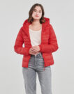 Daunenjacke Only ONLTAHOE HOOD JACKET OTW NOOS Rote Damen-Daunenjacken - 2