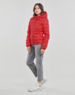 Daunenjacke Only ONLTAHOE HOOD JACKET OTW NOOS Rote Damen-Daunenjacken - 3