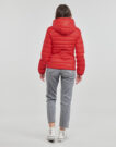 Daunenjacke Only ONLTAHOE HOOD JACKET OTW NOOS Rote Damen-Daunenjacken - 4