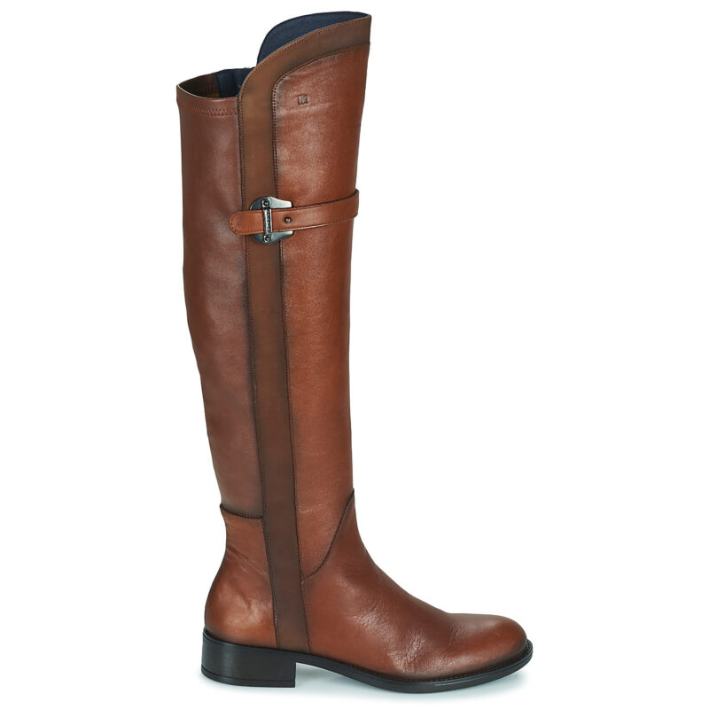 Dorking DULCE Braune Damenstiefel mit Absatz - Gr&ouml;&szlig;e 2