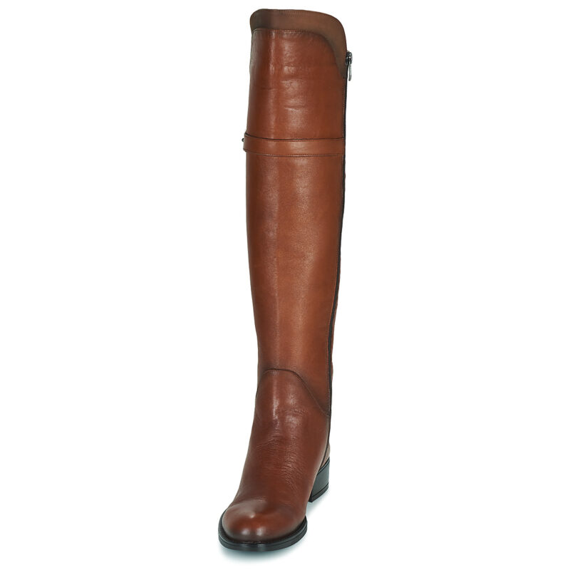 Dorking DULCE Braune Damenstiefel mit Absatz - Gr&ouml;&szlig;e 3