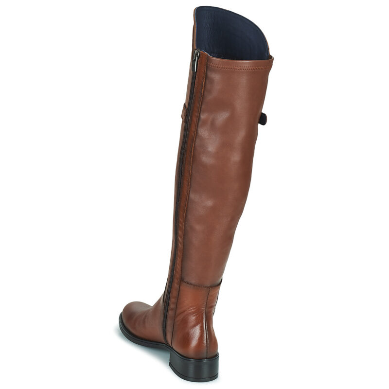 Dorking DULCE Braune Damenstiefel mit Absatz - Gr&ouml;&szlig;e 5