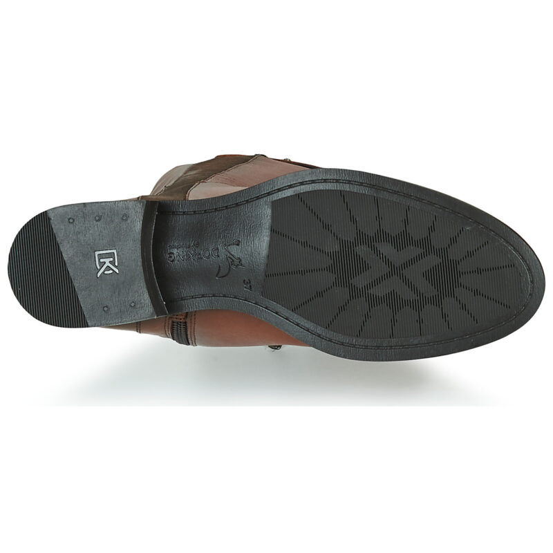 Dorking DULCE Braune Damenstiefel mit Absatz - Gr&ouml;&szlig;e 7