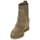 Unisa JUALO Braune Damen-Ankle-Boots - Gr&ouml;&szlig;e 3