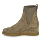 Unisa JUALO Braune Damen-Ankle-Boots - Gr&ouml;&szlig;e 4