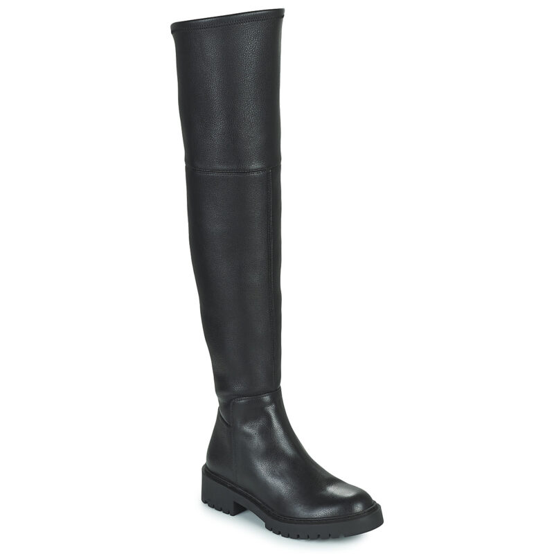 Unisa  GINKO  Nero -  Stivali a metà coscia Donna - 1