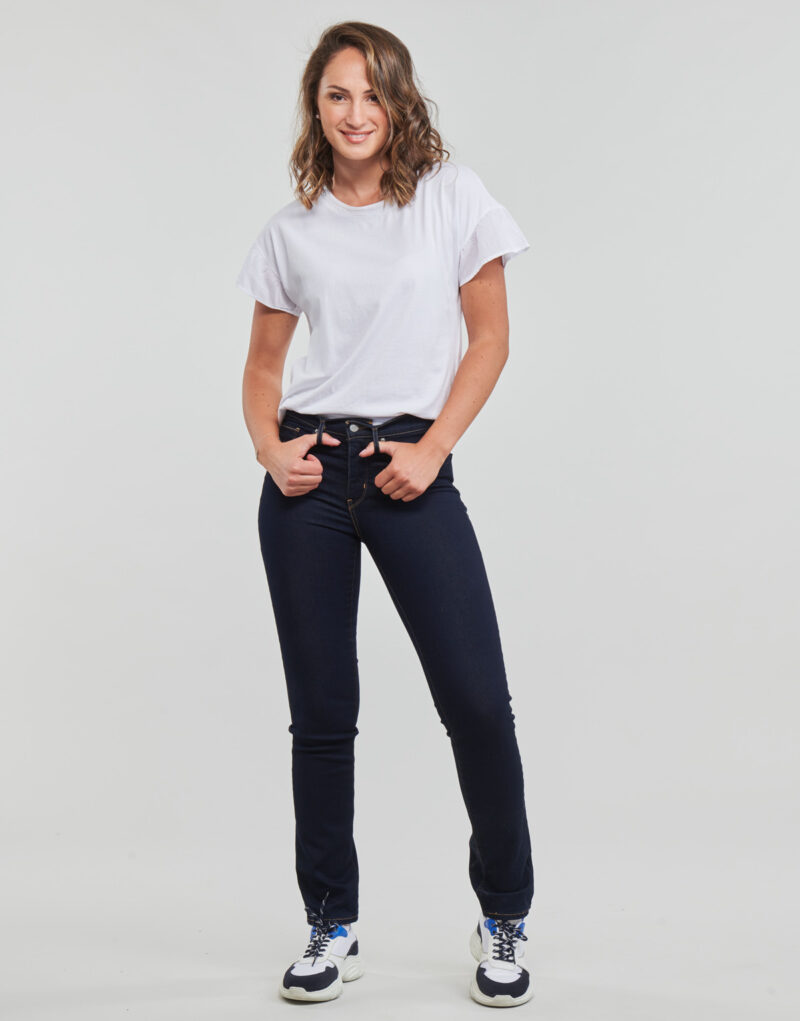 Jeans  Levis  314 SHAPING STRAIGHT  Marine -  Jeans Donna - 2