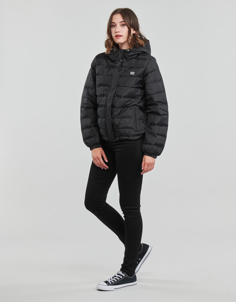 Piumino  Levis  EDIE PACKABLE JACKET  Nero -   Piumini Donna - 3