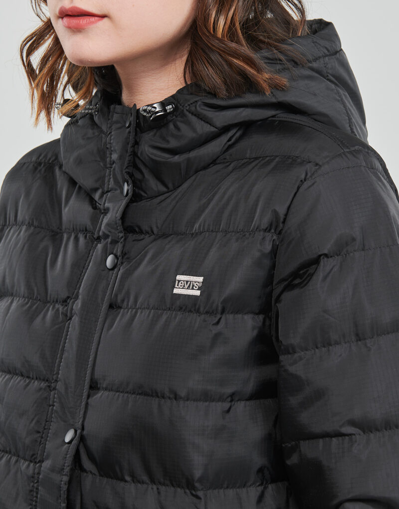 Piumino  Levis  EDIE PACKABLE JACKET  Nero -   Piumini Donna - 5